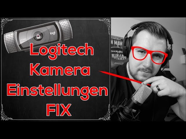 📹 Kein Reset der Logitech Kamera Einstellungen mehr! C920/C922 Fix!
