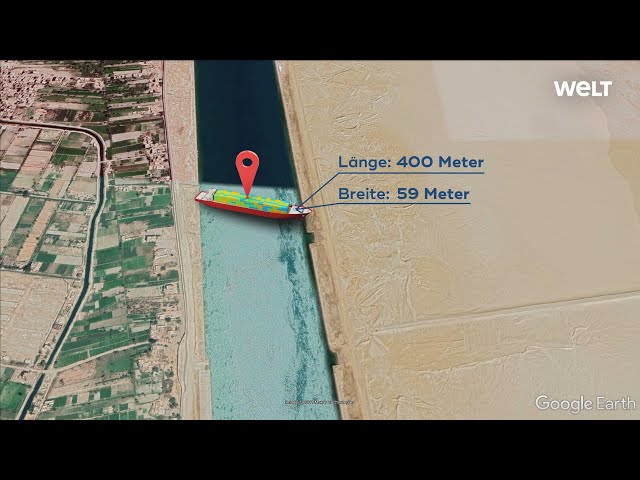 Containerschiff „Ever Given“ im Suezkanal freigelegt