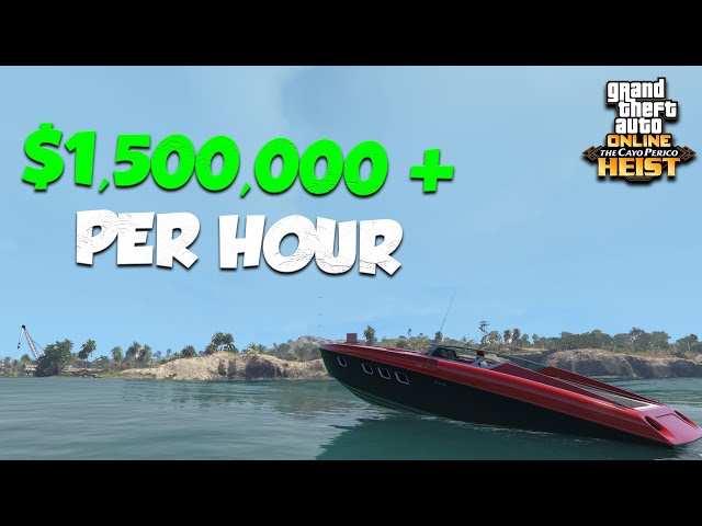 HOW TO MAKE $1,500,000 PER HOUR SOLO in GTA ONLINE | Cayo Perico - Rags to Riches Solo Bonus Episode