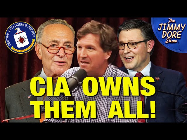 Tucker Carlson Says Politicians Are TERRIFIED Of The Intelligence Agencies!