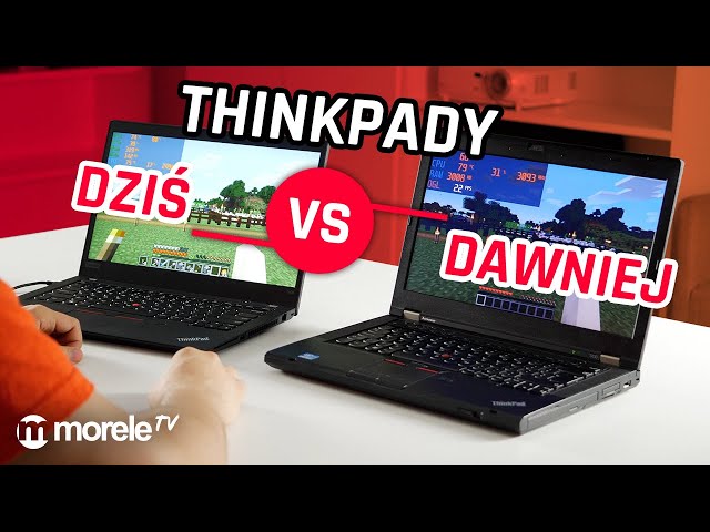 ThinkPady - DAWNIEJ VS DZIŚ | T430 vs T490