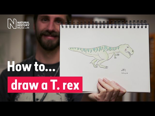 How to draw a T. rex | Natural History Museum