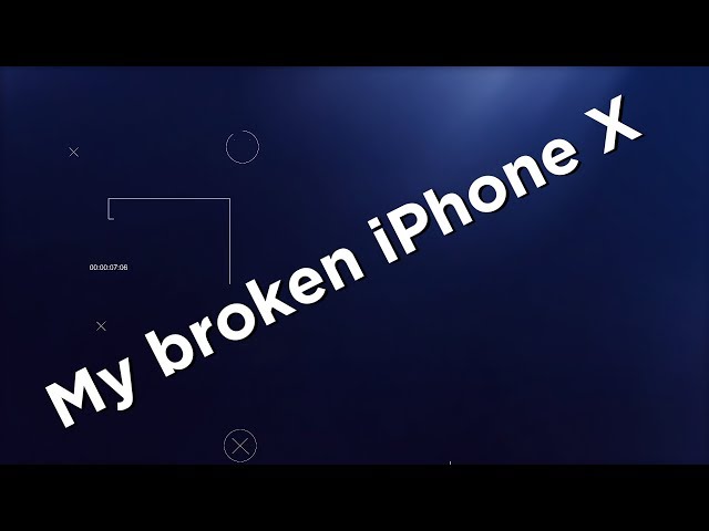 Broken iPhone X Screen Repair