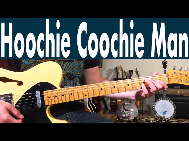 Muddy Waters Hoochie Coochie Man Guitar Lesson + Tutorial