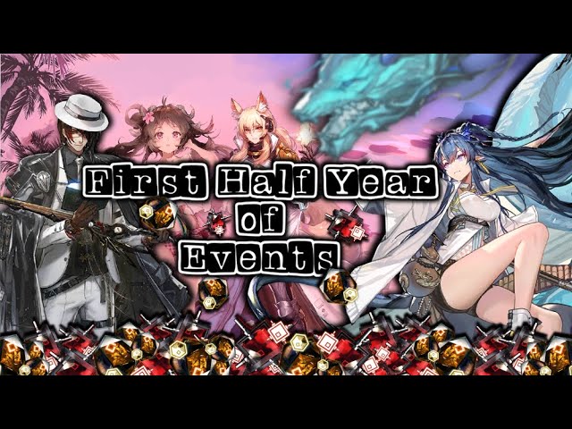 First Half Year of Events & Units in Arknights || Savings Calendar