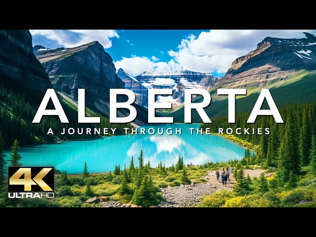 ALBERTA - CANADA IN 4K DRONE FOOTAGE (ULTRA HD) - Rocky Mountains UHD