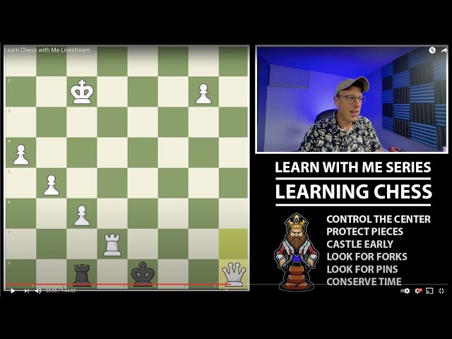 Learn Chess with Me Livestream