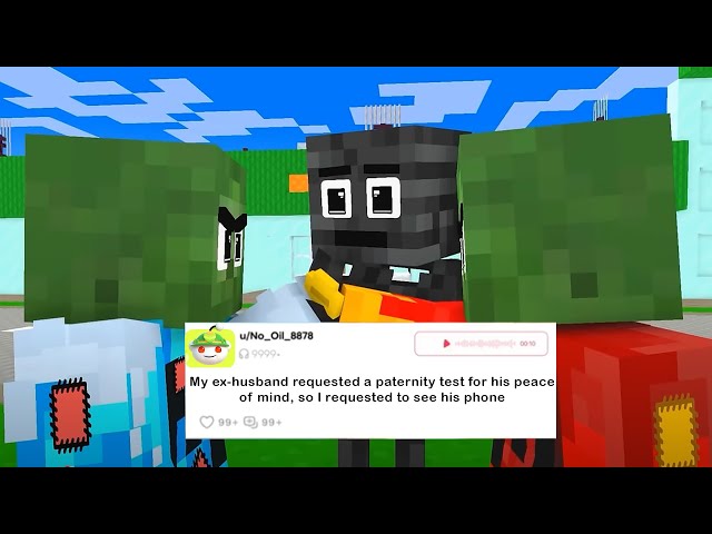 Minecraft Sad Story: My ex-husband requested a paternity test for his peace of mind ...