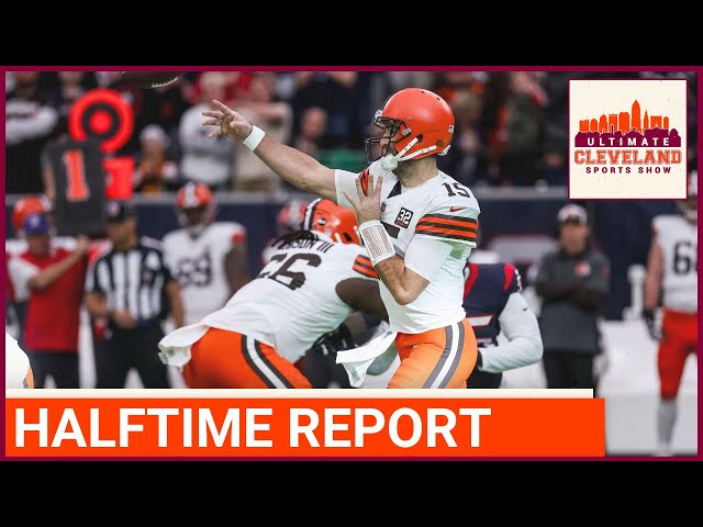 LIVE HALFTIME REPORT: Cleveland Browns vs. Houston Texans