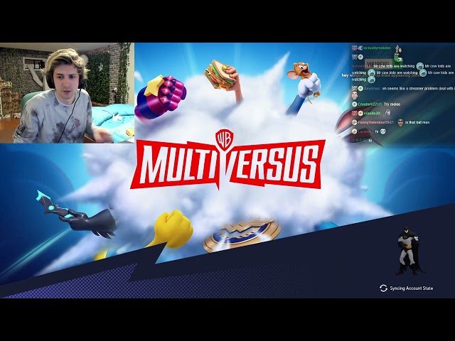 xQc Plays MultiVersus for the First Time