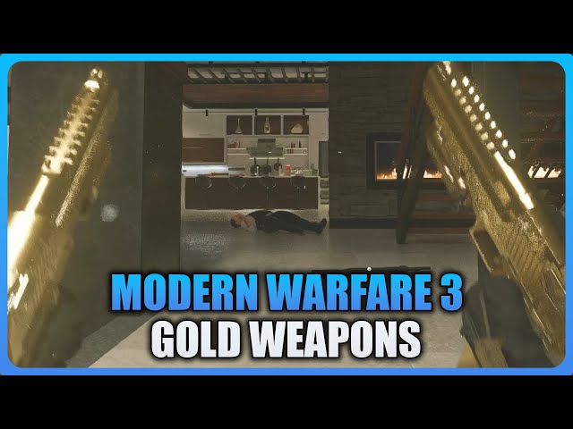 Modern Warfare 3 - How To Get Gold Deagle & Gold Kastov 545 Locations (MW3 Best Weapons)