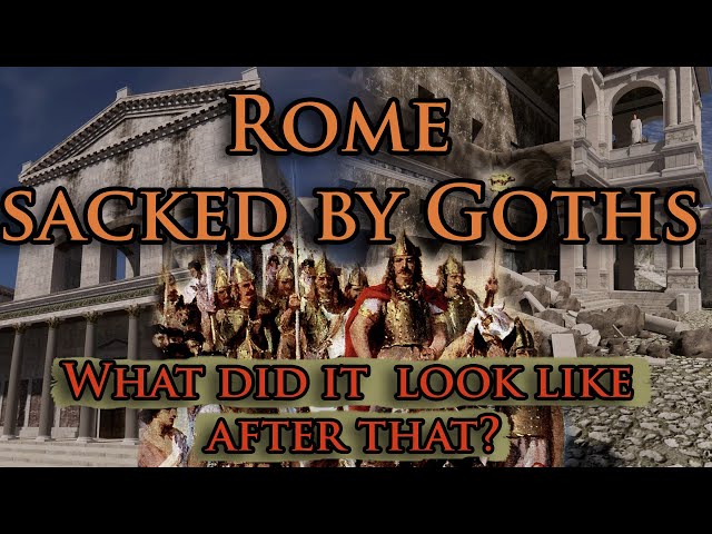 Virtual ROME in 410 - What the Eternal City looked like after the sack by Goths? Detailed 3D Tour