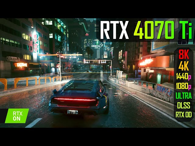 RTX 4070 Ti - Cyberpunk 2077 with RT Overdrive!