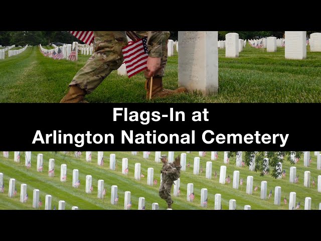 Flags-In at Arlington National Cemetery 2023