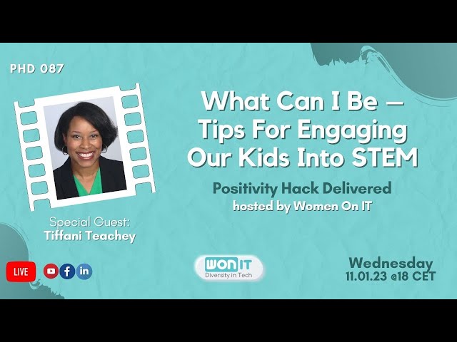 What Can I Be - Tips for engaging our kids into STEM
