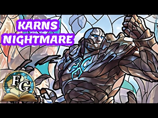 Karn VS Phyrexia - The Day The Phyrexians Destroyed The Tolarian Academy - MTG Karn Lore Chapter 4