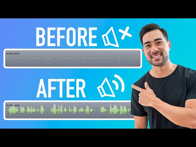 How To Fix Audio Levels // How To Remove Background Noise In Video
