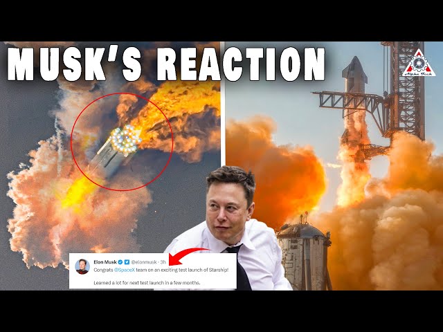 Elon Musk just declared this after Starship's first launch debut "EXPLOSION"...