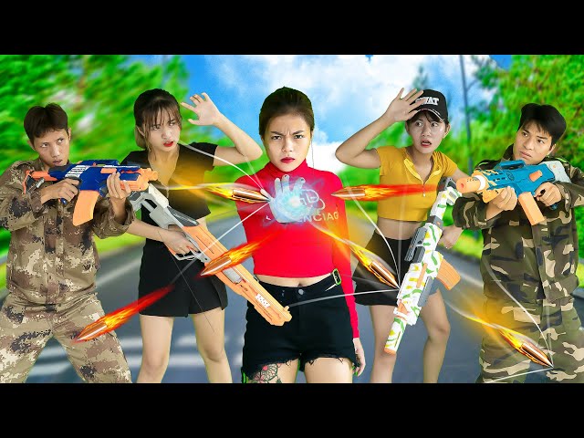 Xgirl Nerf Films: SEAL X Rescue Beautiful Girl Warriors Nerf Guns Fight Criminal Group Action Battle