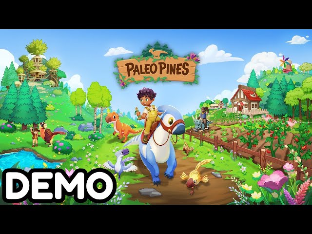 Cozy Farming With Dinosaurs | Paleo Pines Demo | Steam Next Fest 2023