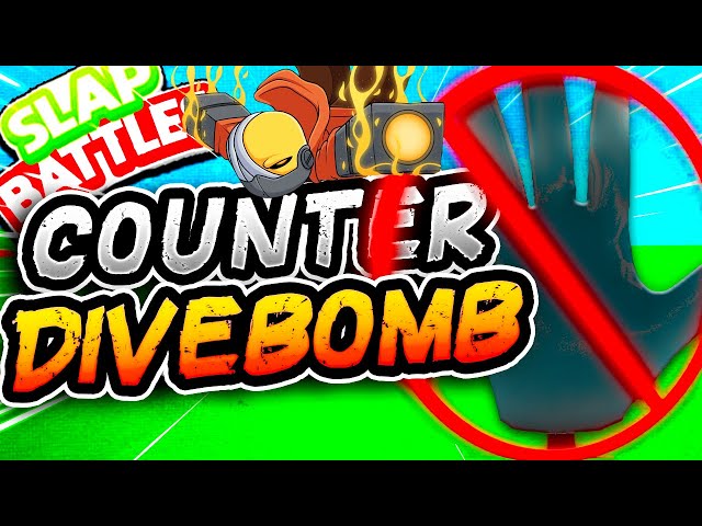 HOW to COUNTER the DIVEBOMB Glove💥- Slap Battles Roblox