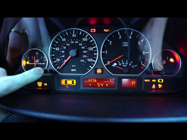 E46 BMW Service Interval Oil Inspection Light Reset
