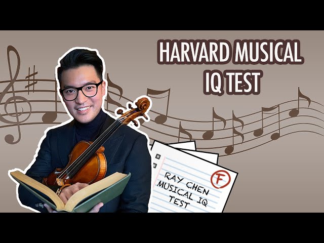 Violinist takes on Harvard Music IQ Test