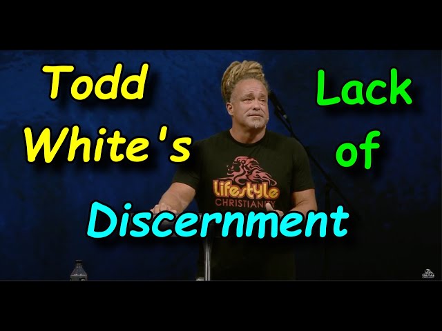Todd White's Lack of Discernment is Incredible!