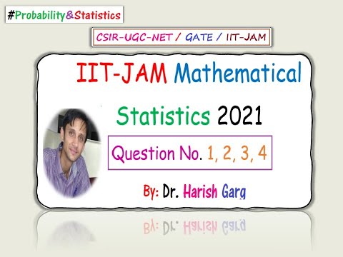 IIT JAM 2021 Mathematical Statistics