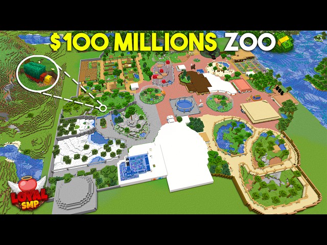 I Built a ZOO for EVERY RARE Animal in this Minecraft SMP