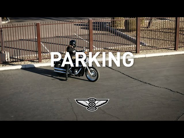 How To Park a Motorcycle| Harley-Davidson Riding Academy