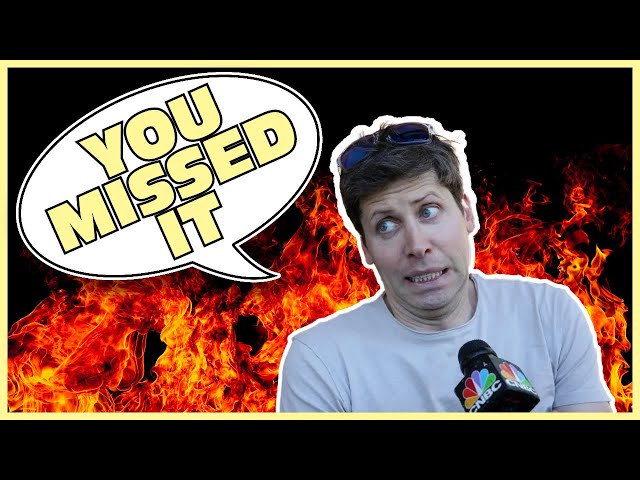 Sam Altman FIRED - Here's What You Missed!