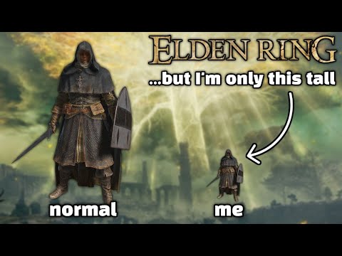 Elden Ring - Tiny Player Mod