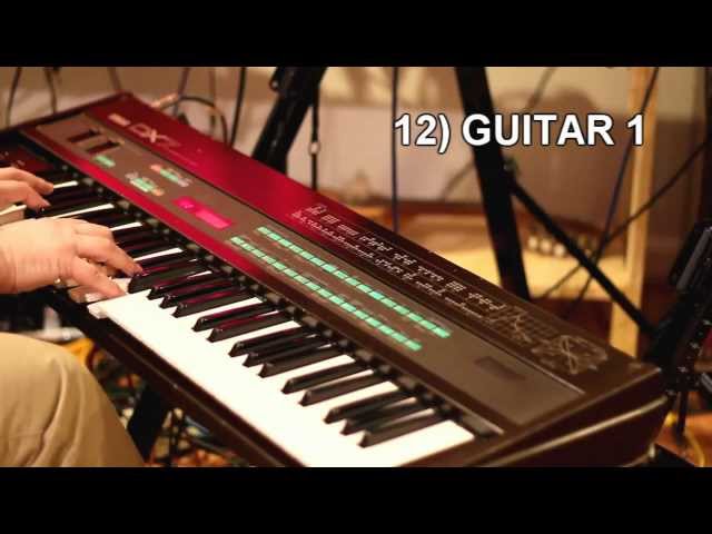 Yamaha DX7 - the 32 classic factory patches