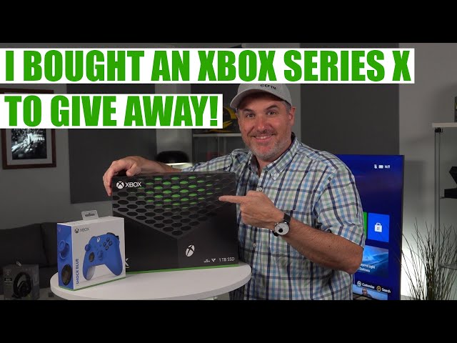 We're giving away an Xbox Series X! Yes, a FREE XBOX!