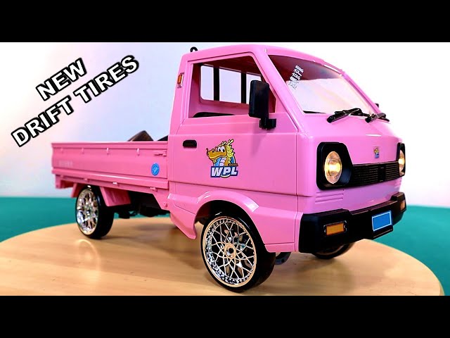 WPL D12 RC Kei Truck Special Drift Tires - Suzuki Carry RC Car
