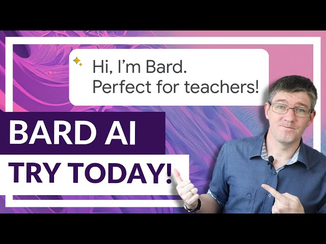 Google Bard for Education...THIS is how to get started!