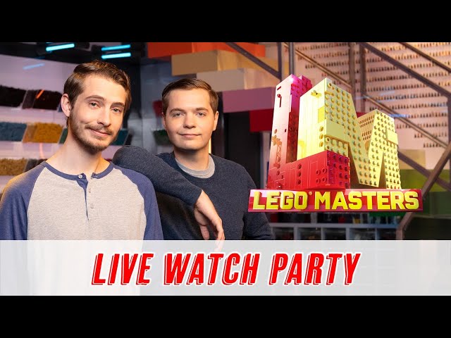 LEGO Masters Finale Watch Party with Mark & Steven!