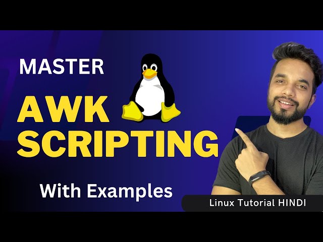 Master Linux AWK: From Basics to Advanced Techniques | Hindi | MPrashant