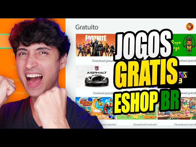 Todos os novos jogos GRÁTIS da eShop Brasil no Nintendo Switch e como acessar!