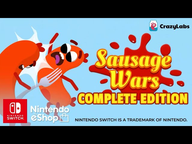 Sausage Wars Complete Edition | Nintendo Switch | CrazyLabs