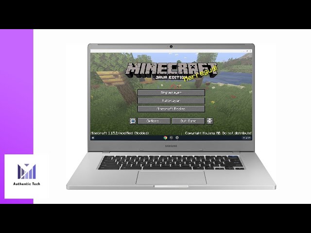 How to get Minecraft JAVA EDITION on a Chromebook with OptiFine!