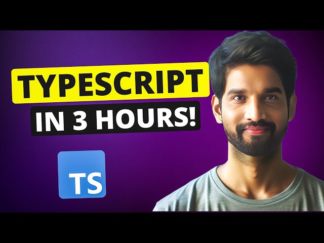 TypeScript in Hindi - Complete Crash Course for Aspiring Coders | Coders Gyan 🔥