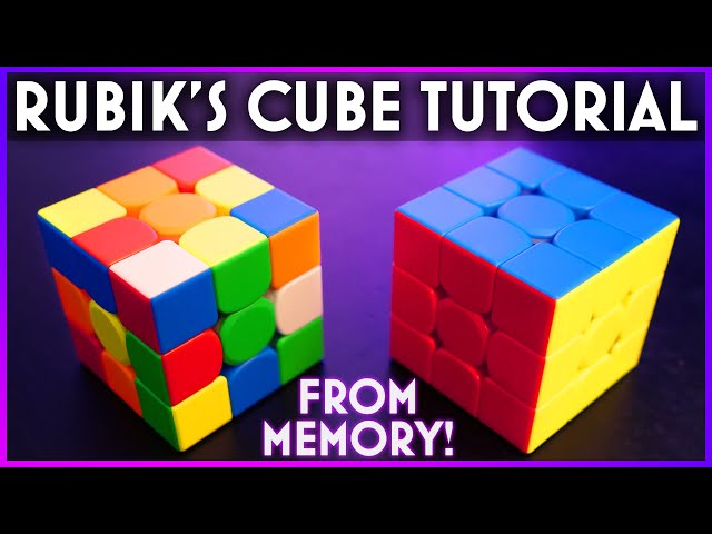 HOW TO SOLVE A RUBIK'S CUBE (& Remember The Steps!)
