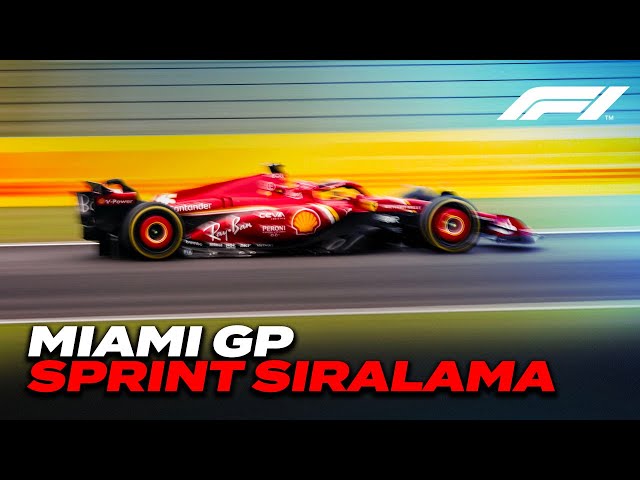 F1 2024 Miami GP Sprint Sıralama Seansı - Birlikte Takip Ediyoruz