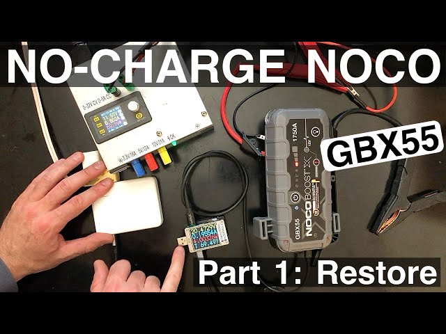 NOCO Boost GBX55 Part 1: Restore