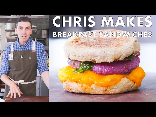 Chris Makes Breakfast Sandwiches | From the Test Kitchen | Bon Appétit