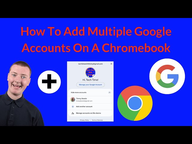 How To Add Multiple Google Accounts On A Chromebook