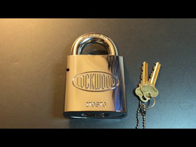 [310] HUGE Lockwood 270S70 Padlock Picked and Gutted