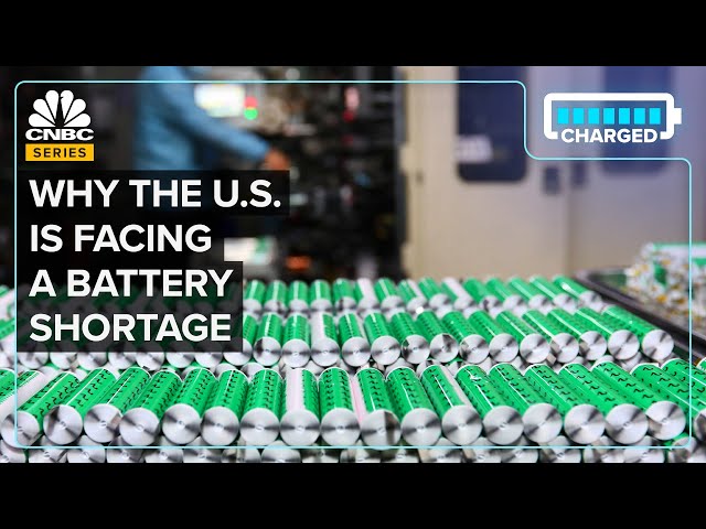 Why The U.S. EV Industry Is Facing A Battery Shortage